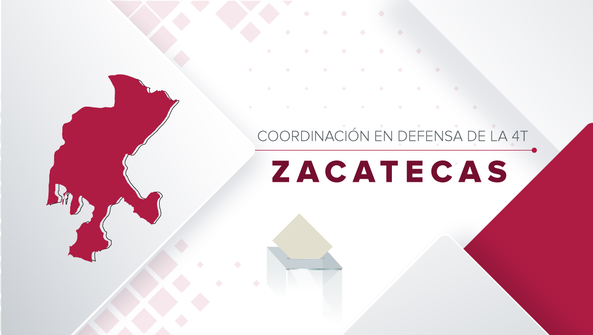 Coordinación en Defensa de la 4T en Zacatecas | Diseño Milenio