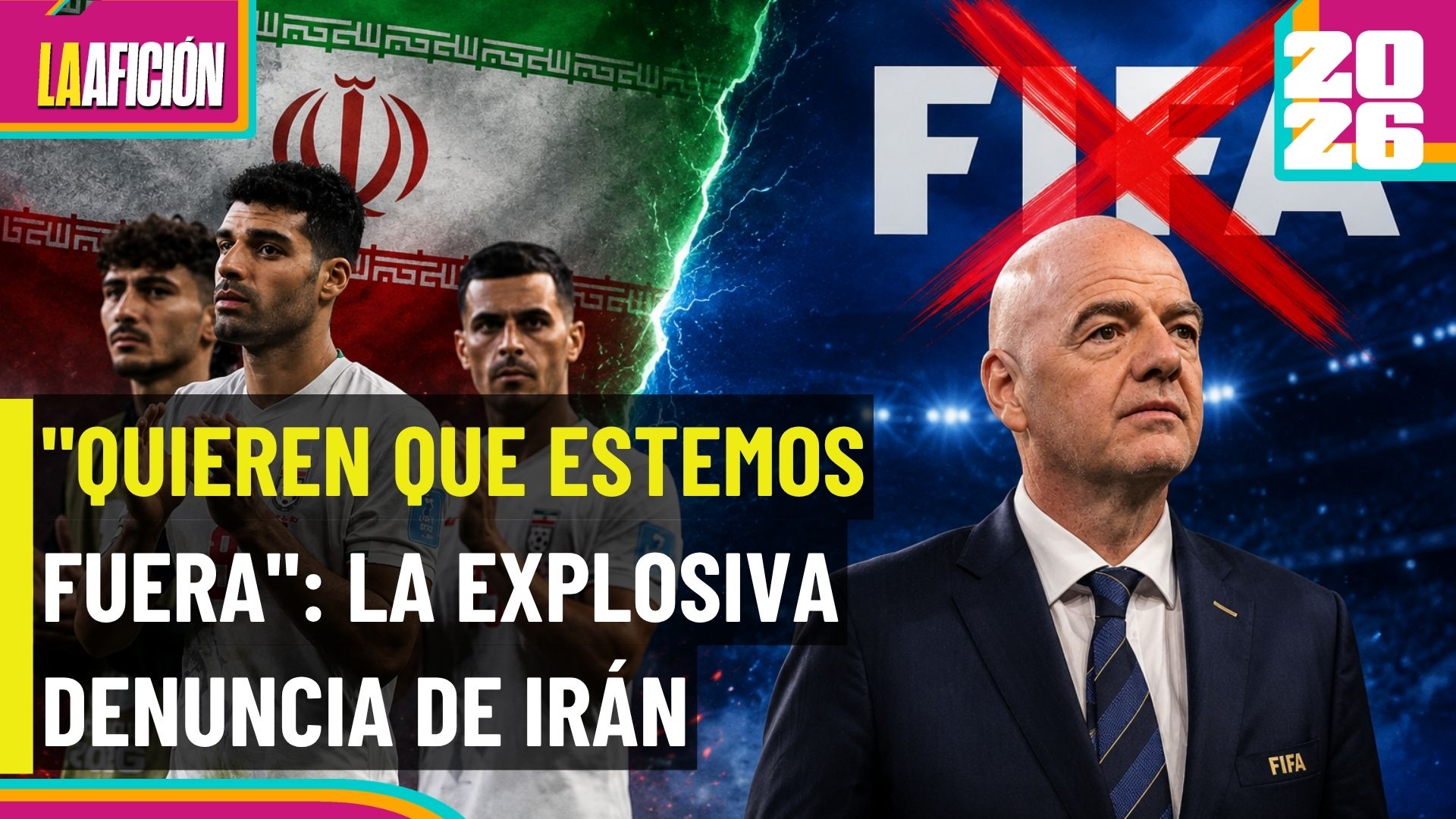 ¡Dura acusación! Capitán de Irán lanza dura crítica hacia la FIFA