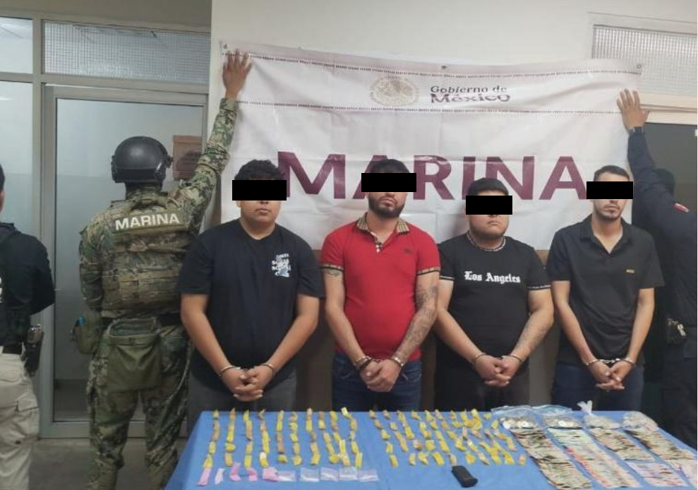 Elementos de la Marina y de la Fiscalía de Sonora coordinaron el despliegue táctico en el municipio de Cajeme. | Especial
