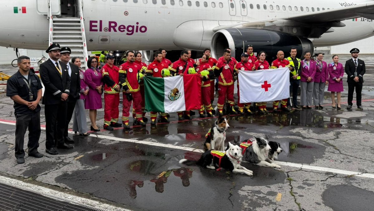 El equipo de Búsqueda y Rescate en Estructuras Colapsadas se dirige al centro de Venezuela | Foto: Especial