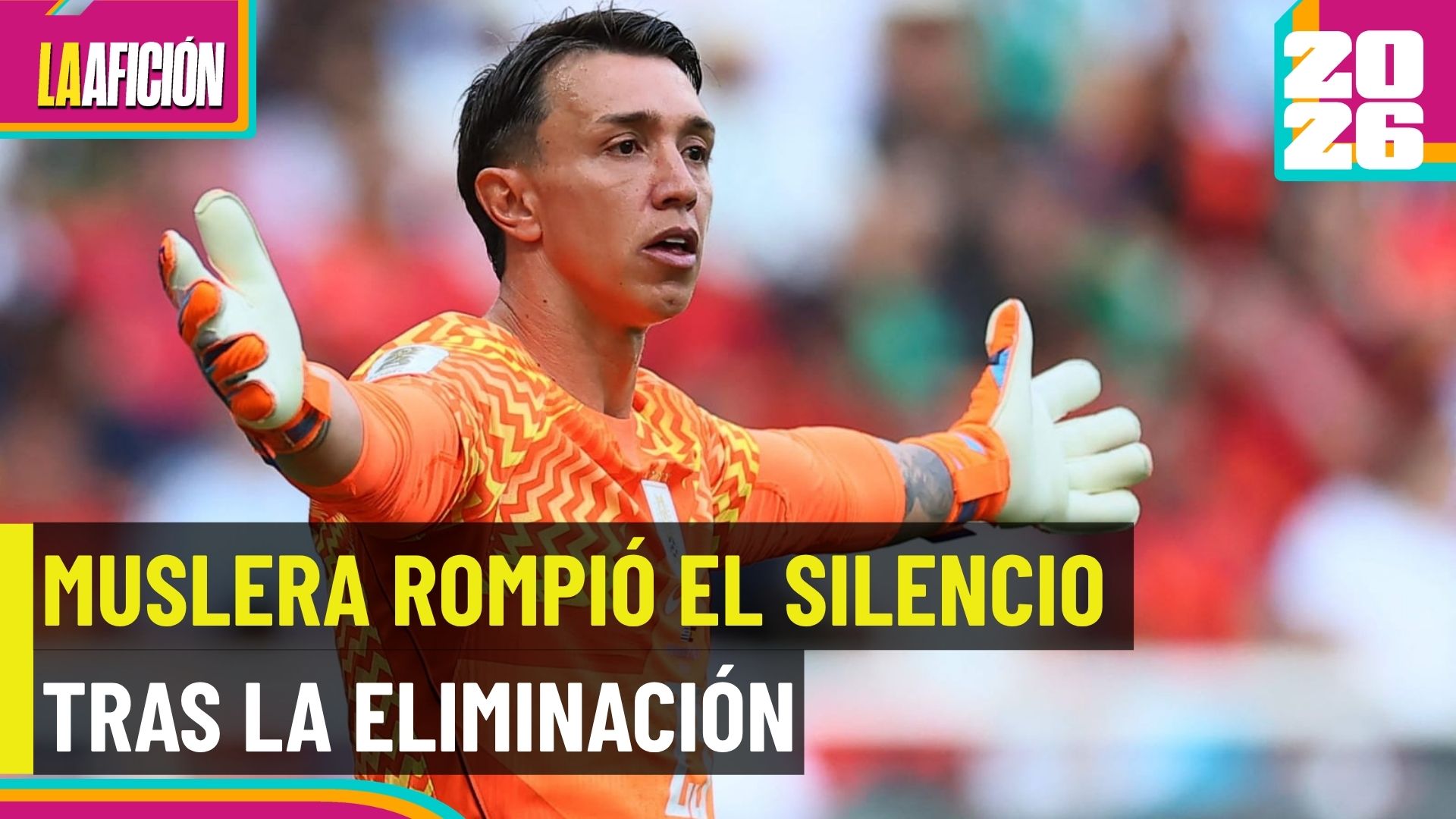 ¡No se escondió! Muslera pidió perdón tras la eliminación de Uruguay