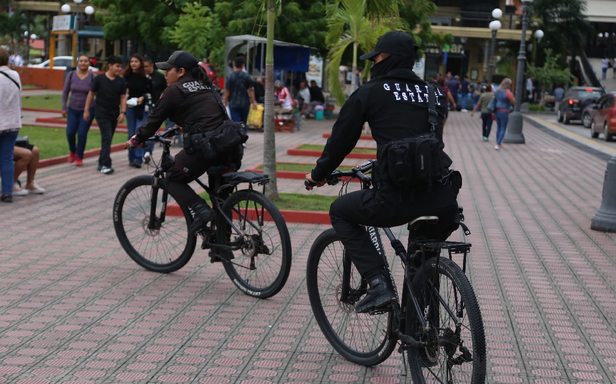 Guardia Estatal da recorridos en Tampico. | Yazmín Sánchez
