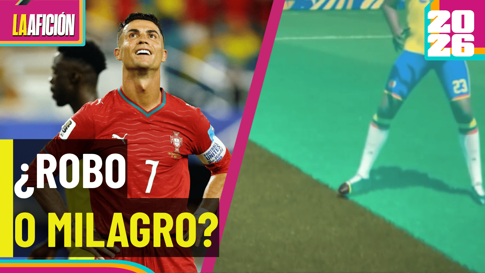 ¿Le robaron a Colombia? El fuera de lugar que desató la polémica ante Portugal