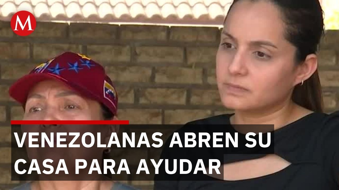 Madre e hija venezolanas abren su casa para ayudar a víctimas de sismos en Venezuela