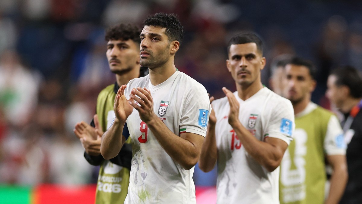 Mehdi Taremi, capitán de la Selección de Irán lanza fuerte crítica al Mundial (AFP)