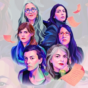 Gabriela Wiener, Mariana Enriquez, Samanta Schweblin, Cristina Rivera Garza, Mariana Enriquez