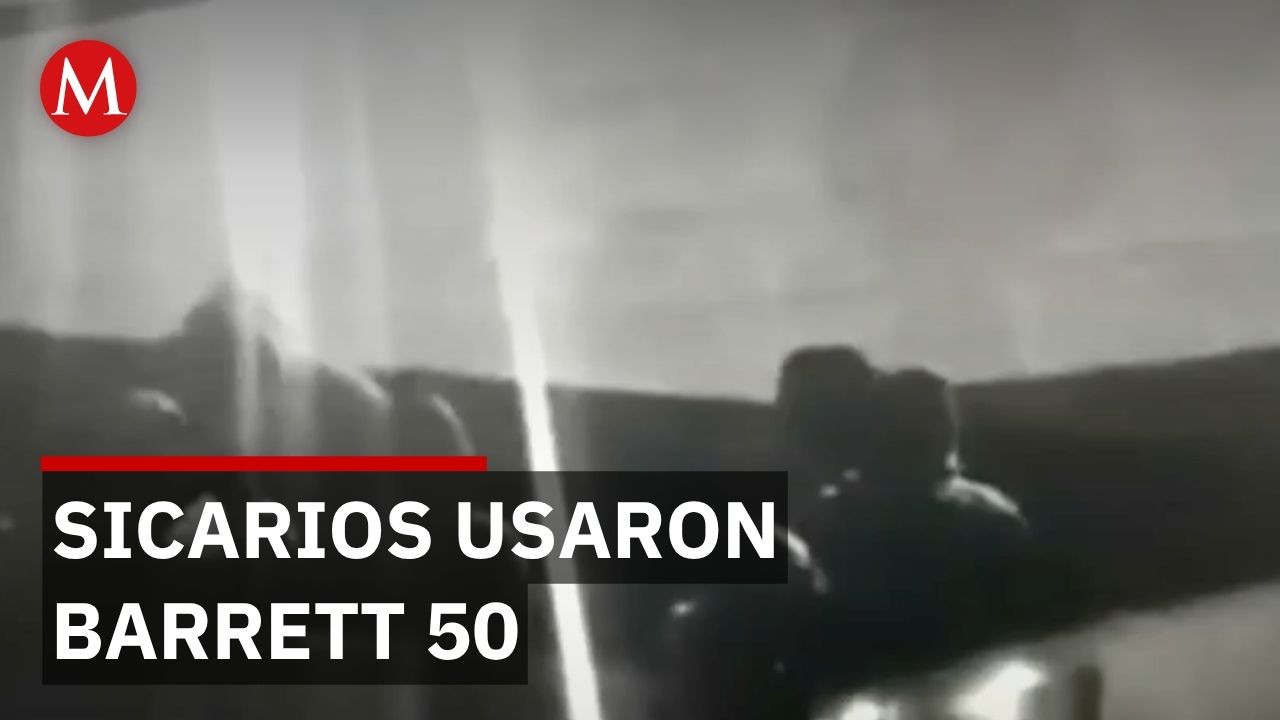 Rifle calibre 50 disparó casi 100 balas a García Harfuch pero falló por detalle inesperado