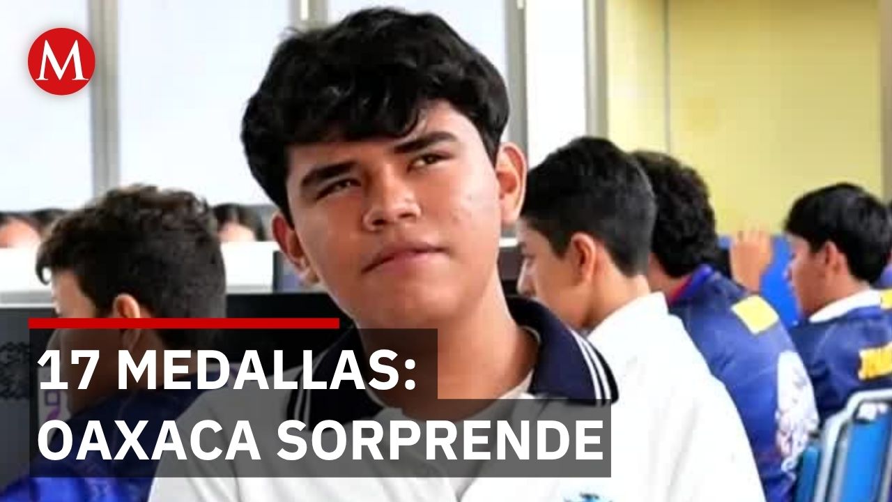 Secundaria técnica de Oaxaca obtiene 17 medallas en olimpiada nacional de cálculo