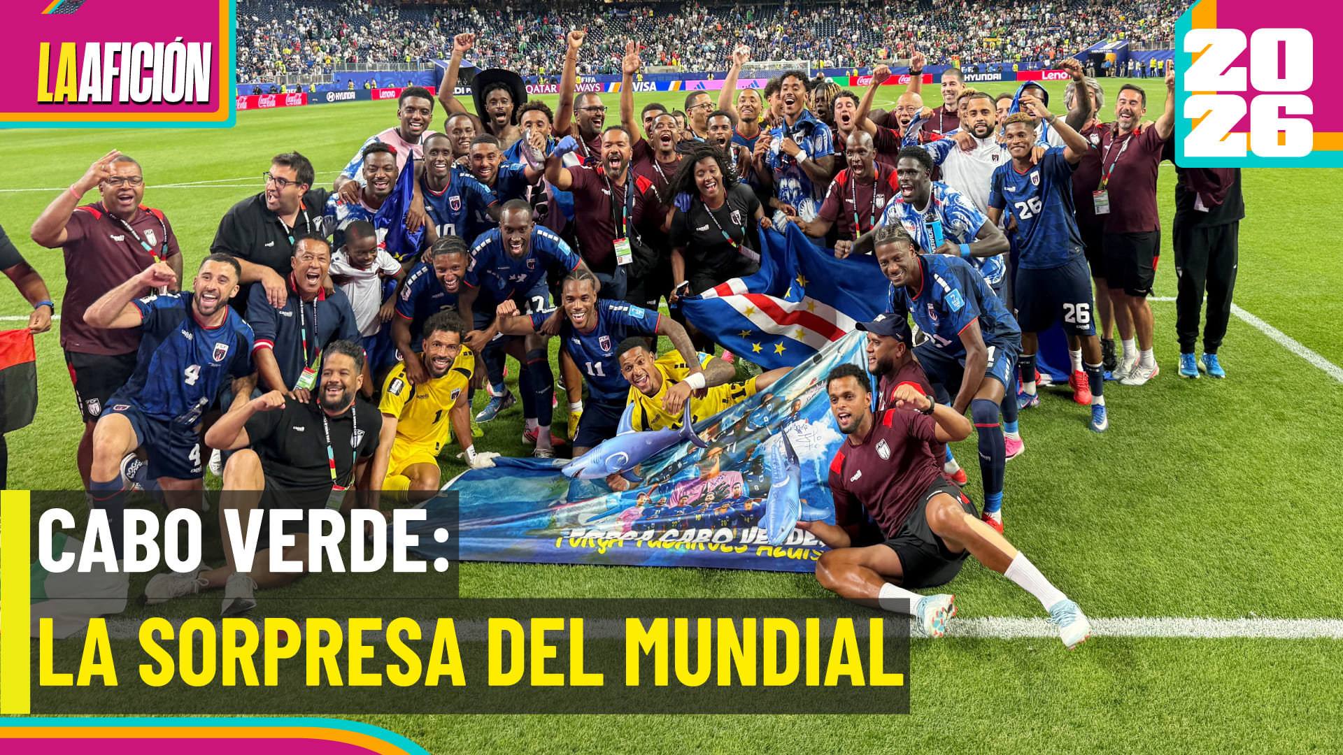 La selección que nadie veía venir: Cabo Verde hace historia y sorprende al mundo