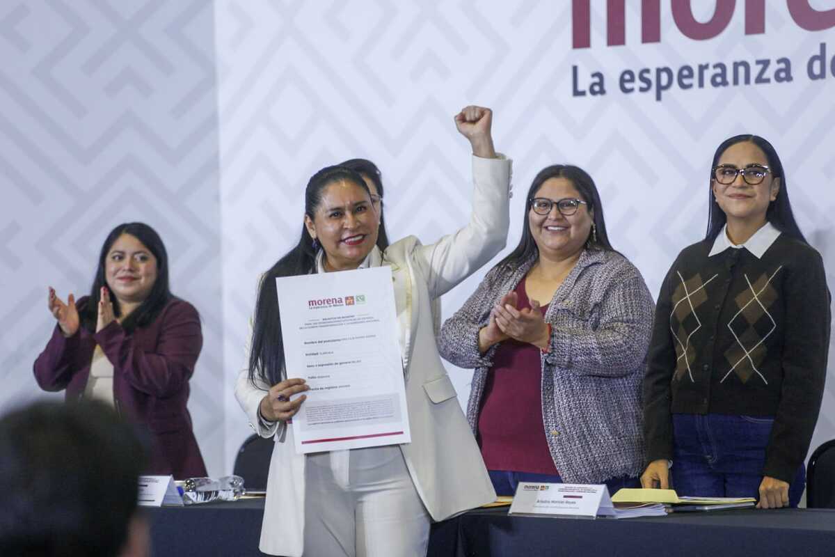 La senadora Ana Lilia Rivera lleva una trayectoria con Morena desde hace más de 20 años. | Foto: Araceli López