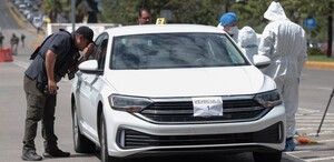 Personal de la Fiscalía General del Estado de Puebla realizó diligencias de investigación.