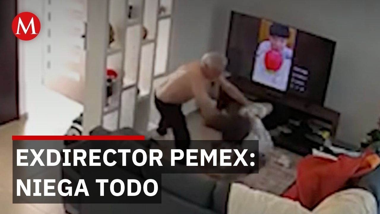 Esposa golpeada frente a su hijo denuncia a exdirector de PEMEX mientras él pide discreción