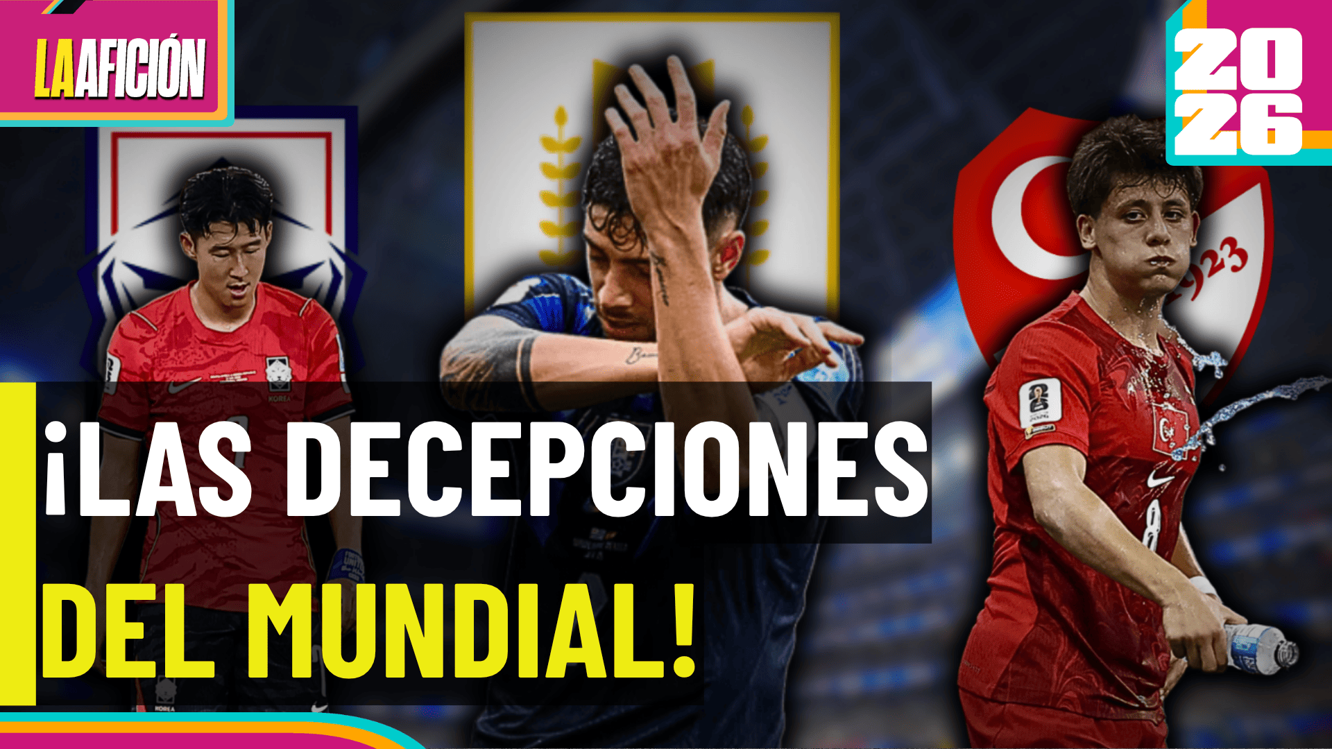 De favoritos a fracaso: las selecciones que decepcionaron al