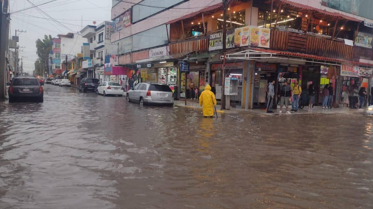 Lluvias provocan derrumbes, daños e inundaciones en municipios de Hidalgo. (Cortesía)