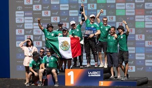 El piloto mexicano Miguel Granados y su navegante español Marc Martí conquistaron este domingo la victoria en el EKO Acrópolis Rally de Grecia.