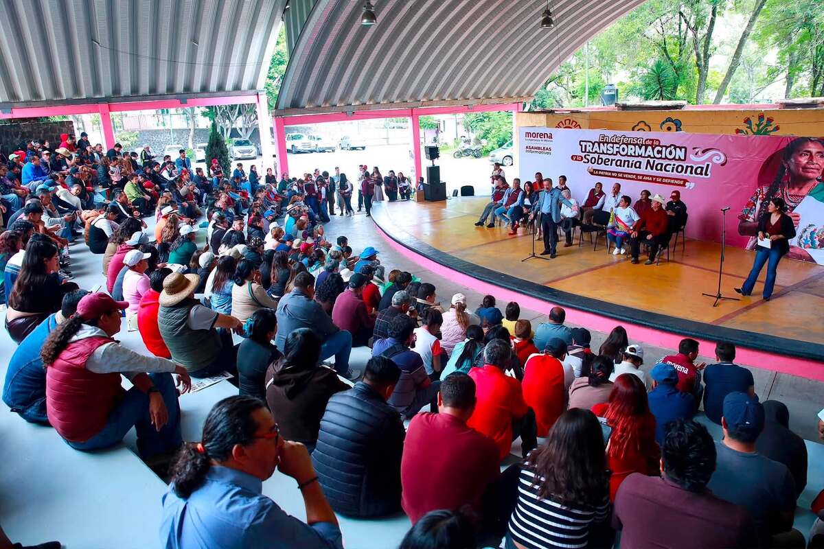 Morena realizó asambleas en defensa de la soberanía durante este fin de semana. | Foto: Facebook