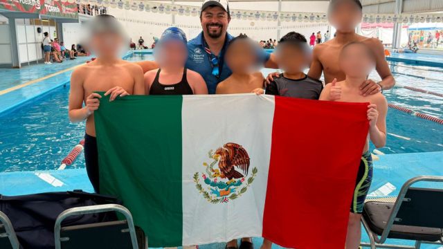 Con la participación de cerca de 200 nadadores, el equipo de Línea Verde se colocó en el primer lugar por equipos durante la sexta fecha.| Cortesía.