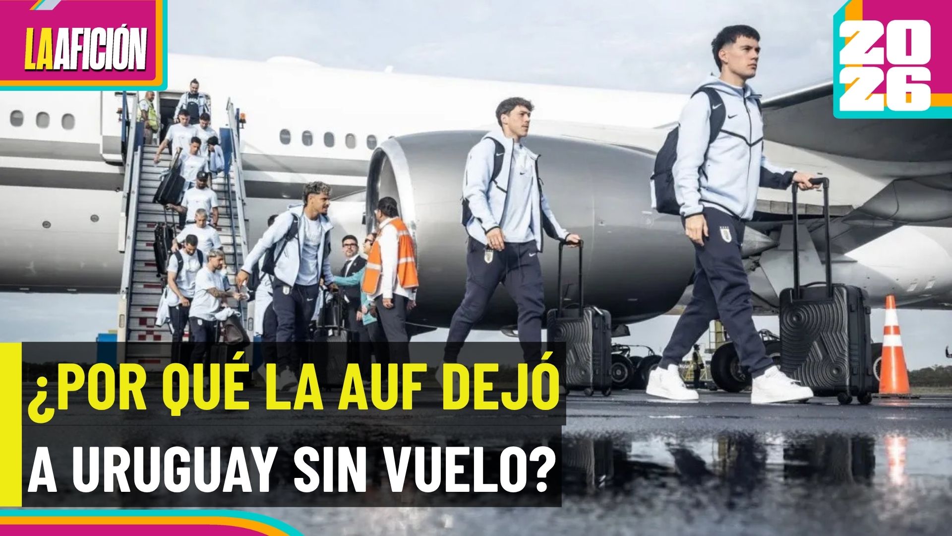 ¡Sin privilegios! La AUF cancela vuelo a Uruguay tras la eliminación