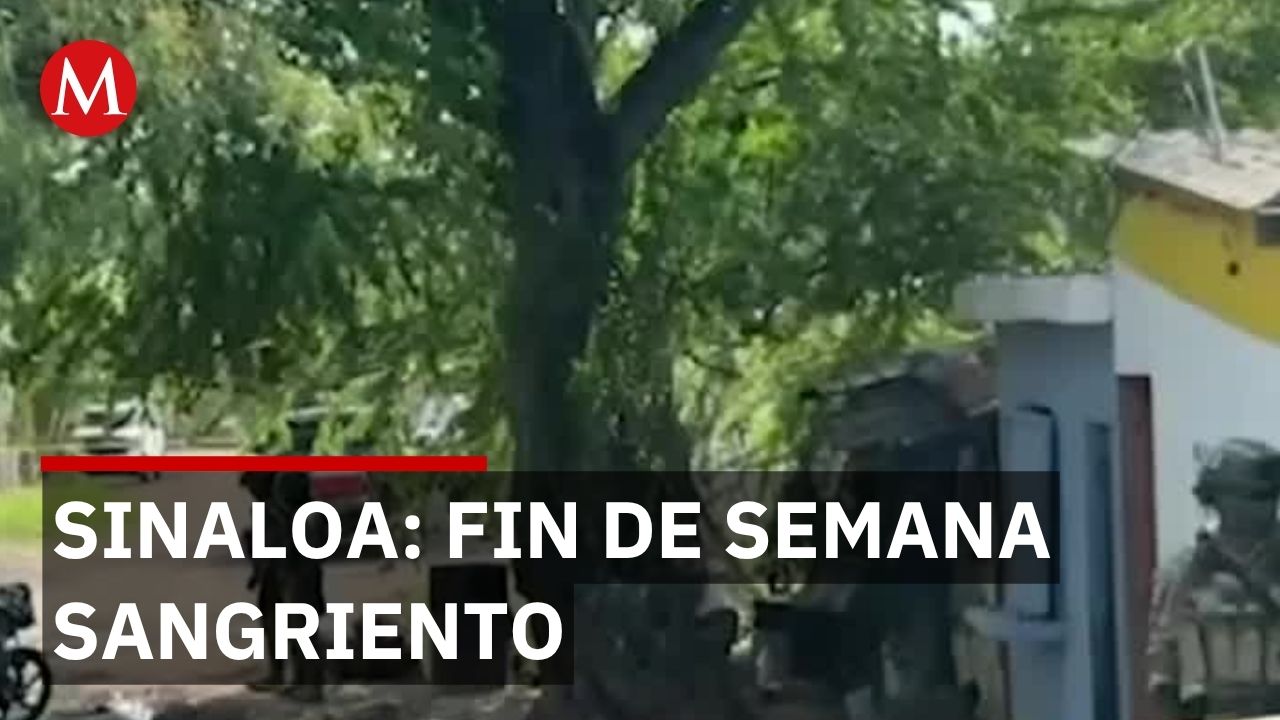 Violencia en Sinaloa: 12 asesinatos en fin de semana mientras el país sigue el Mundial
