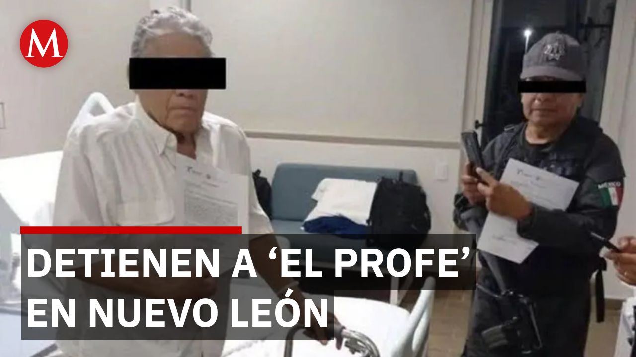 A los 83 años capturan nuevamente al 'Profe', presunto líder criminal de Tamaulipas