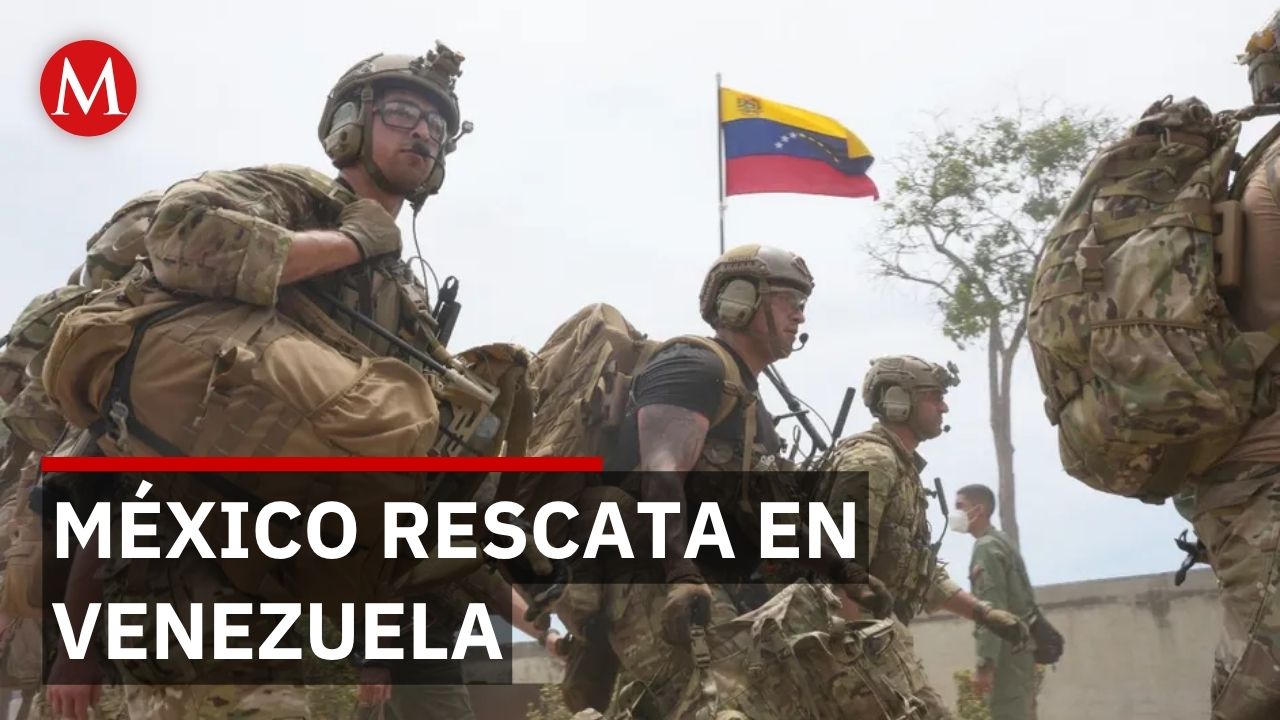 Ejército Mexicano rescata sobrevivientes en Venezuela