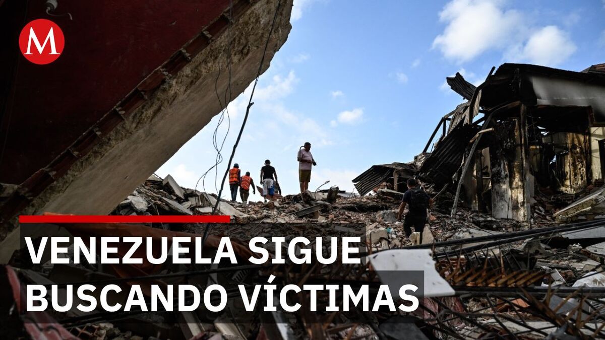 Familias en La Guaira siguen buscando desaparecidos tras réplicas de los sismos en Venezuela