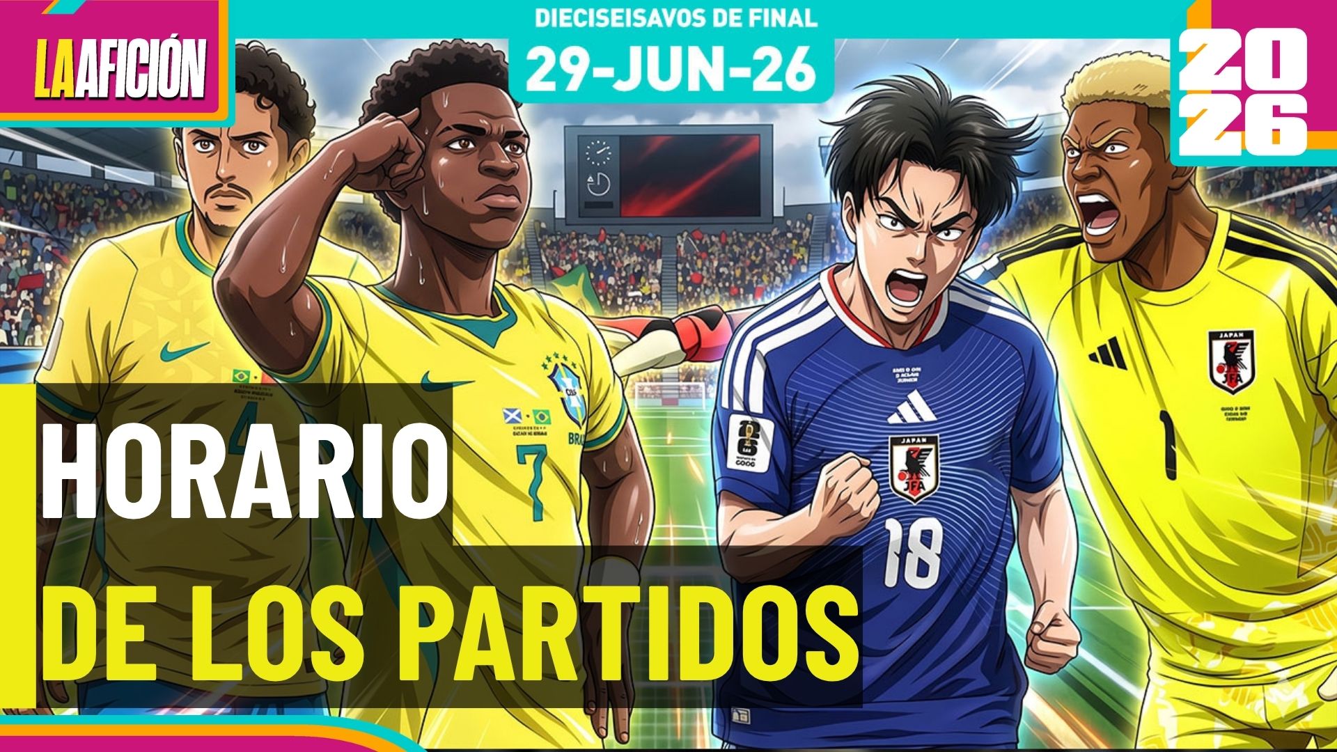Horarios y dónde ver los partidos del Mundial de hoy 29 de junio 2026