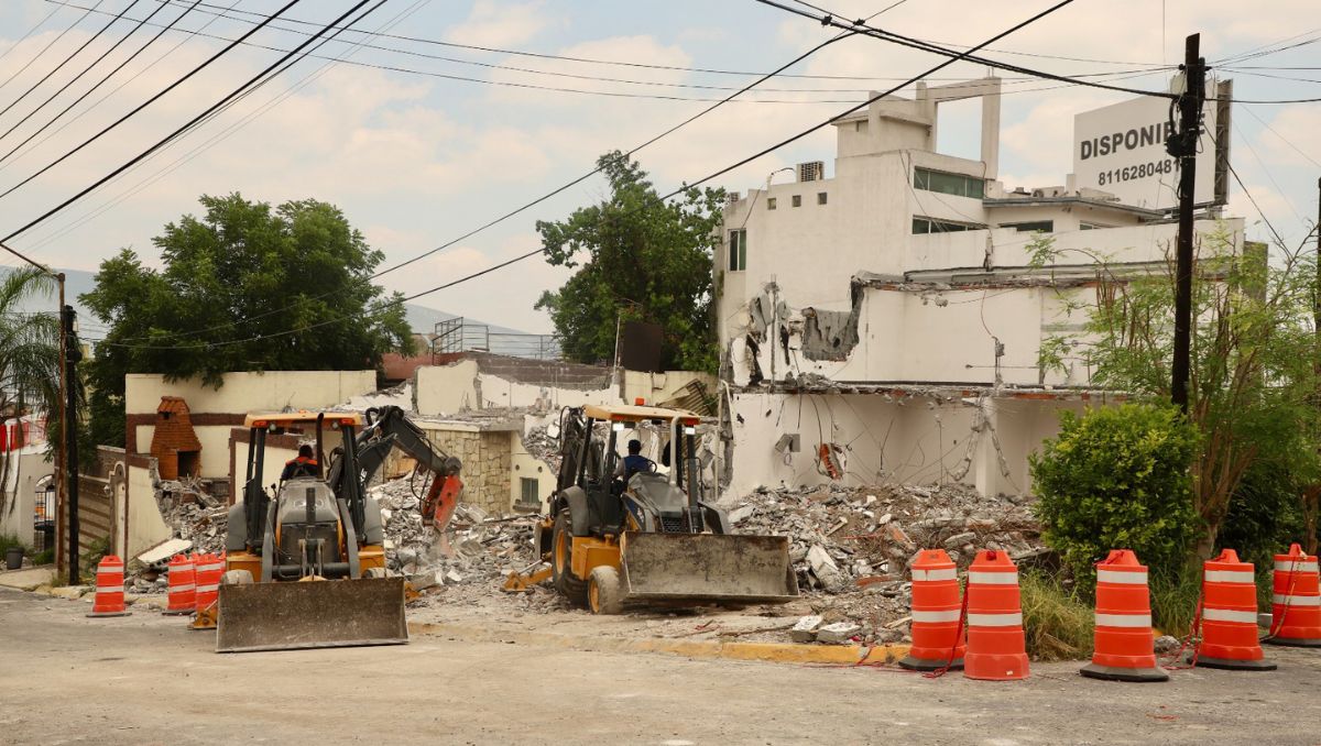 Iniciaron los procesos de demolición en la zona | Roberto Alanís