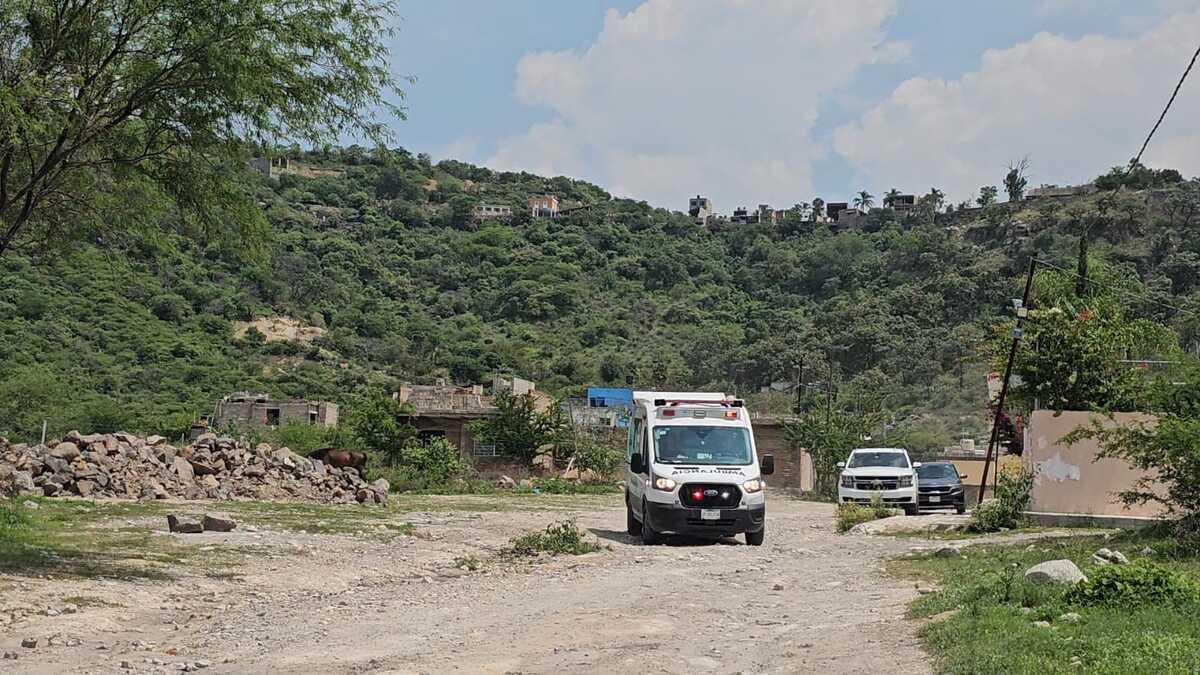 Los jóvenes fueron rescatados tras caer en la barranca. (Juan Carlos Munguía)