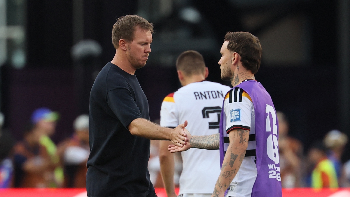 Julian Nagelsmann dice que no renunciará, pero entiende si es destituido de la selección alemana (AFP)