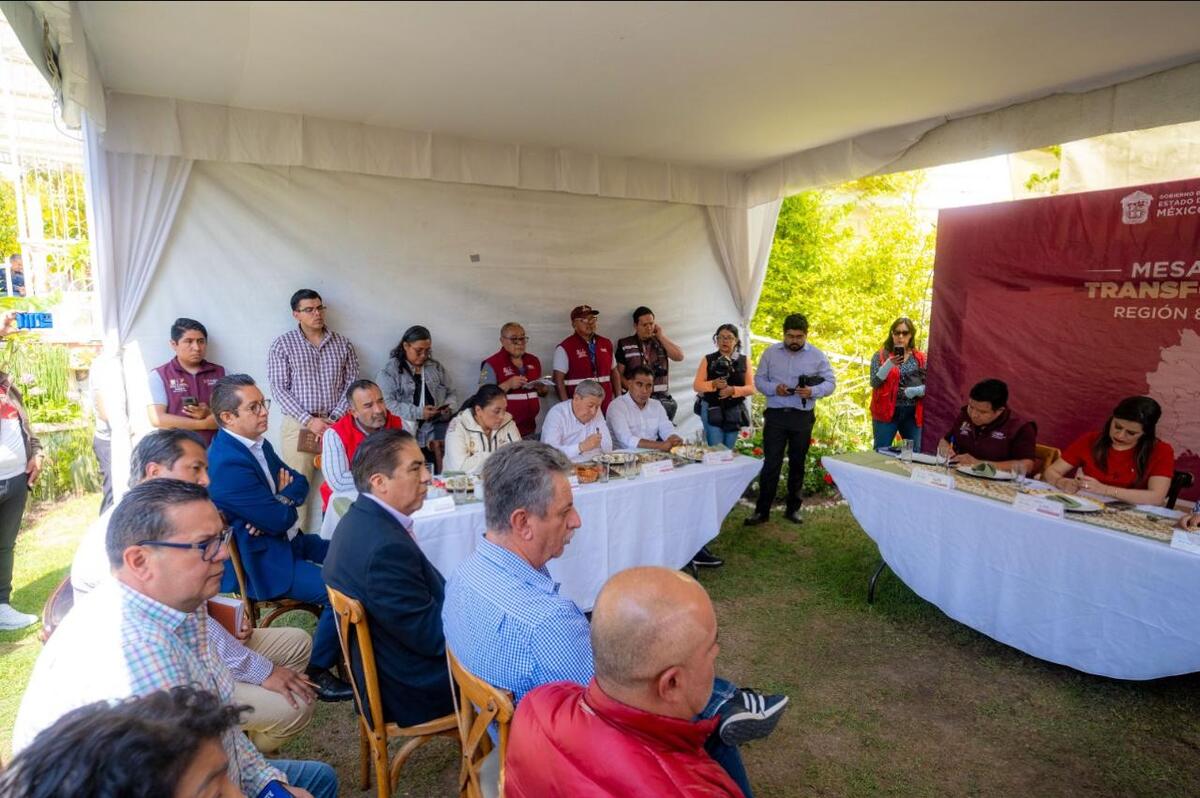 Se llevó a cabo en Coacalco la Mesa de la Transformación Región VIII, para trabajar en acciones por las inundaciones en los municipios | Especial