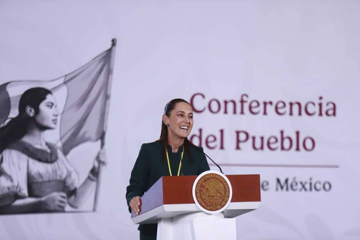 La Presidenta aseguró que los valores del pueblo de México son muy especiales. | Foto: Juan Carlos Bautista
