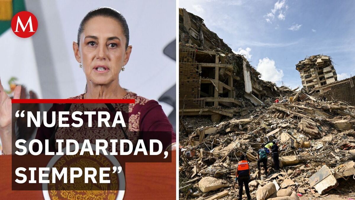 … Y Sheinbaum aplaude el rescate de dos personas más