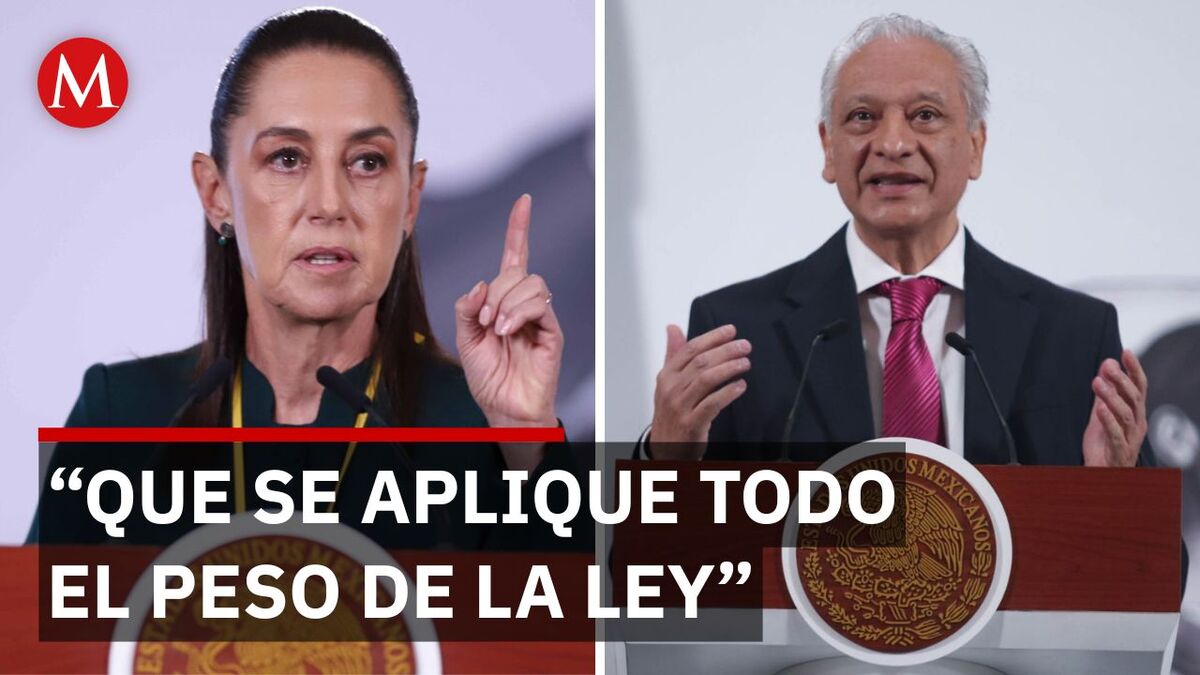 Sheinbaum reacciona por caso de exdirector de Pemex