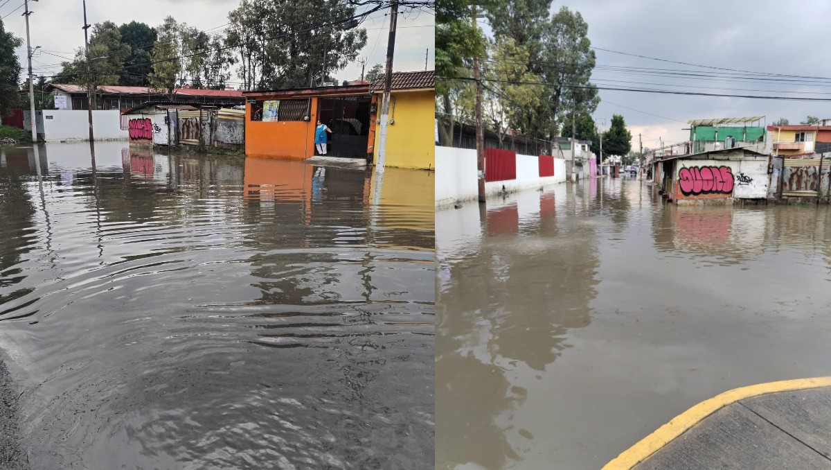 Vecinos de la colonia pidieron ayuda debido a que el agua salía por las coladeras. | Foto: Especial
