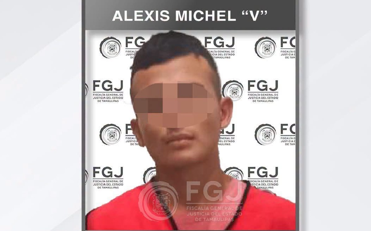 Alexis Michel “V” es vinculado a proceso por presuntamente extorsionar a una víctima. | Redes sociales: Vocería de Tamaulipas