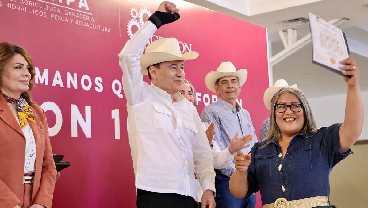 Alfonso Durazo Montaño se compromete con los productores para fortalecer la economía. | Especial