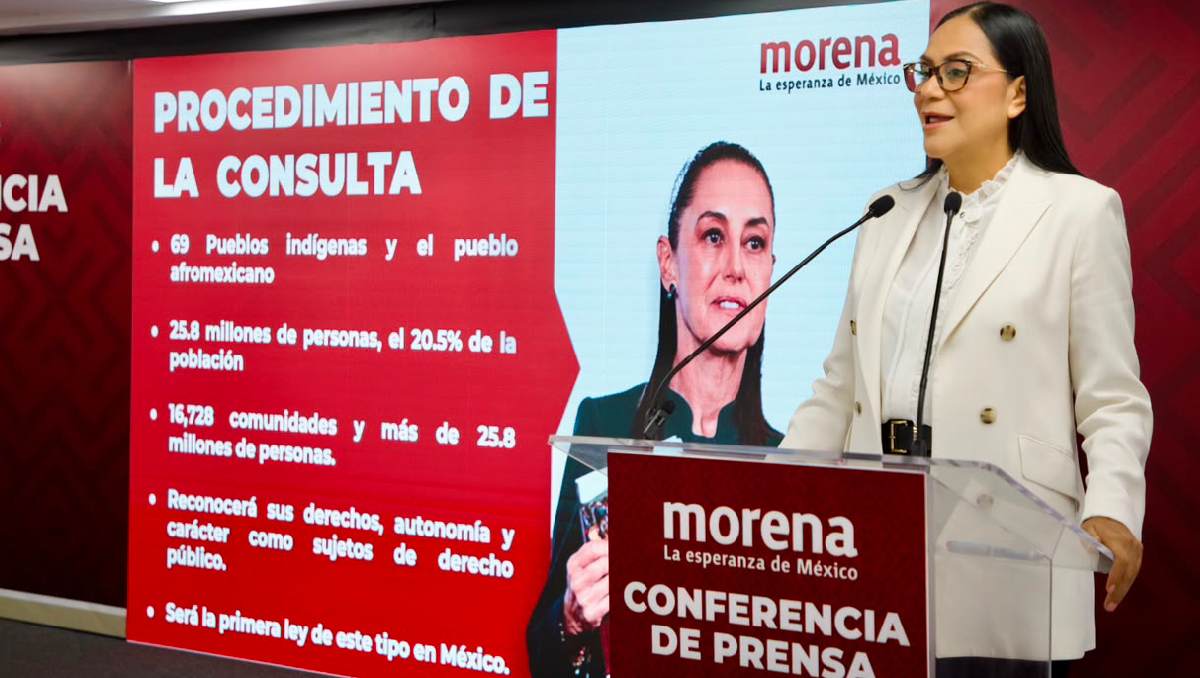 Ariadna Montiel aseguró que su movimiento está unido. | Especial