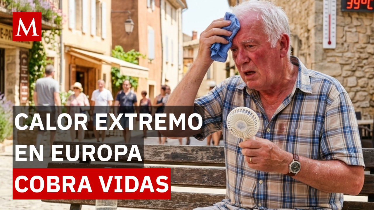 El ‘asesino silencioso’: Calor de hasta 41.7°C colapsa escuelas y redes eléctricas en Europa