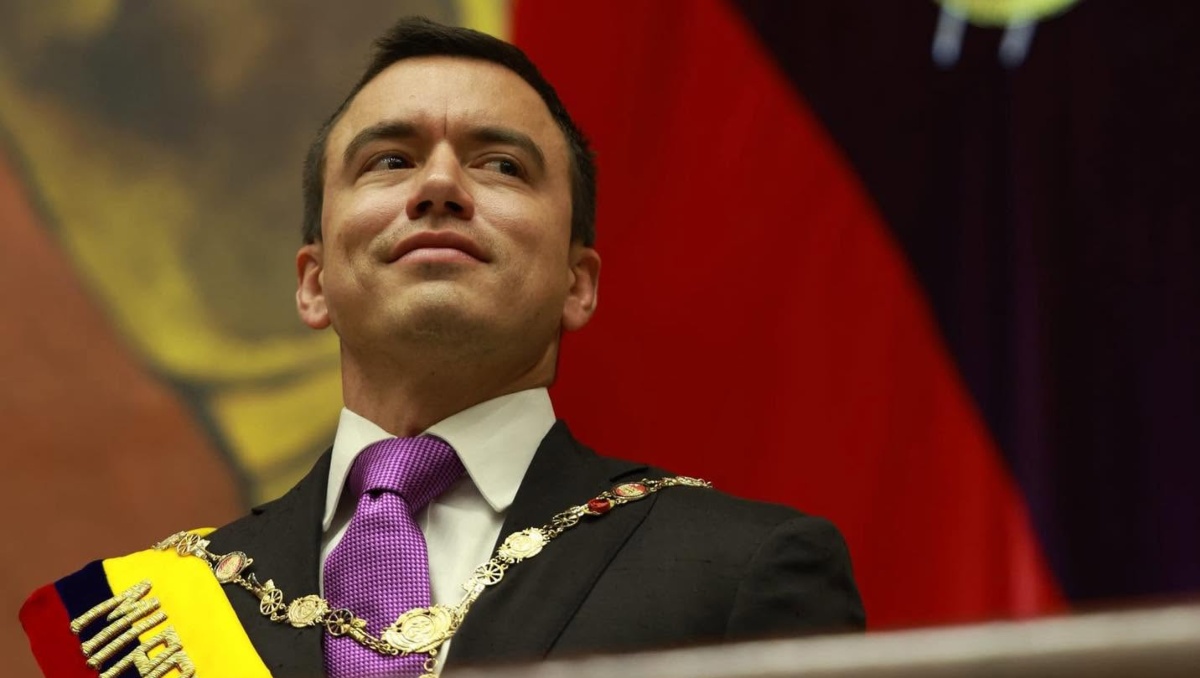 Daniel Noboa Azin, presidente de Ecuador | Foto: Especial