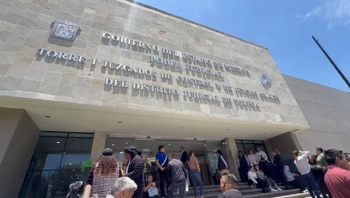 El Distrito Judicial de Toluca llevó a cabo la sesión por la que se procesó a los exservidores. | Foto: Mario C. Rodríguez