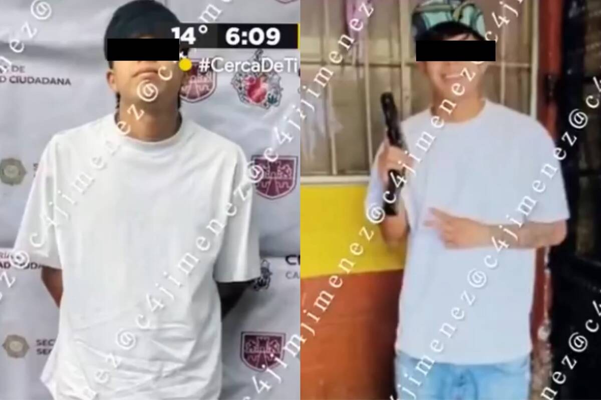 El detenido se presumía con armas en redes sociales.