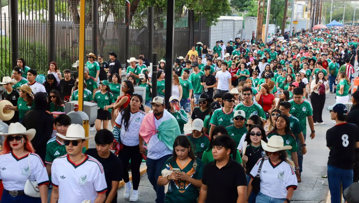 Fan Fest Monterrey alcanza aforo máximo. | Roberto Alanís
