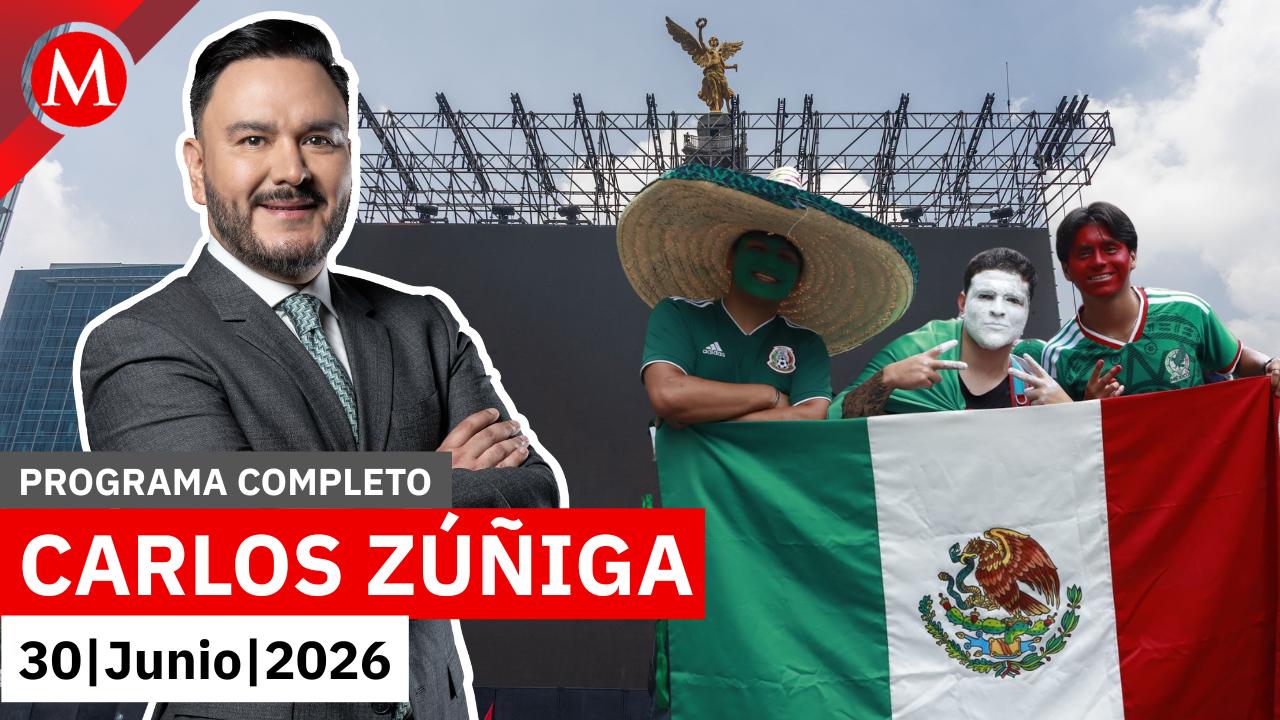 Instalan 30 pantallas en Reforma por el México vs Ecuador | Carlos Zúñiga, 30 de junio de 2026