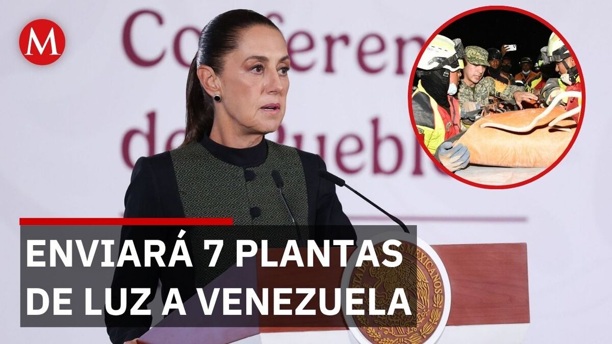 México envía hoy plantas de luz y asistencia humanitaria a Venezuela