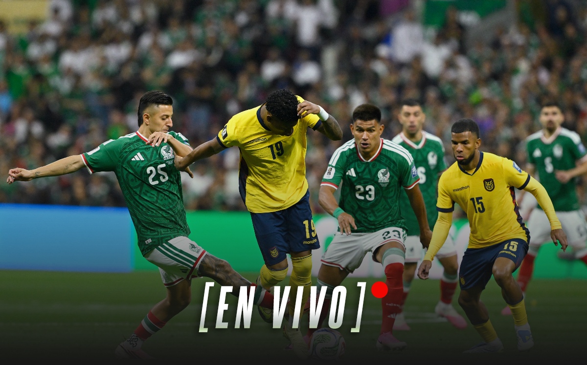 México vs. Ecuador: partido del Mundial 2026 EN VIVO | Resultado EN DIRECTO (AFP)