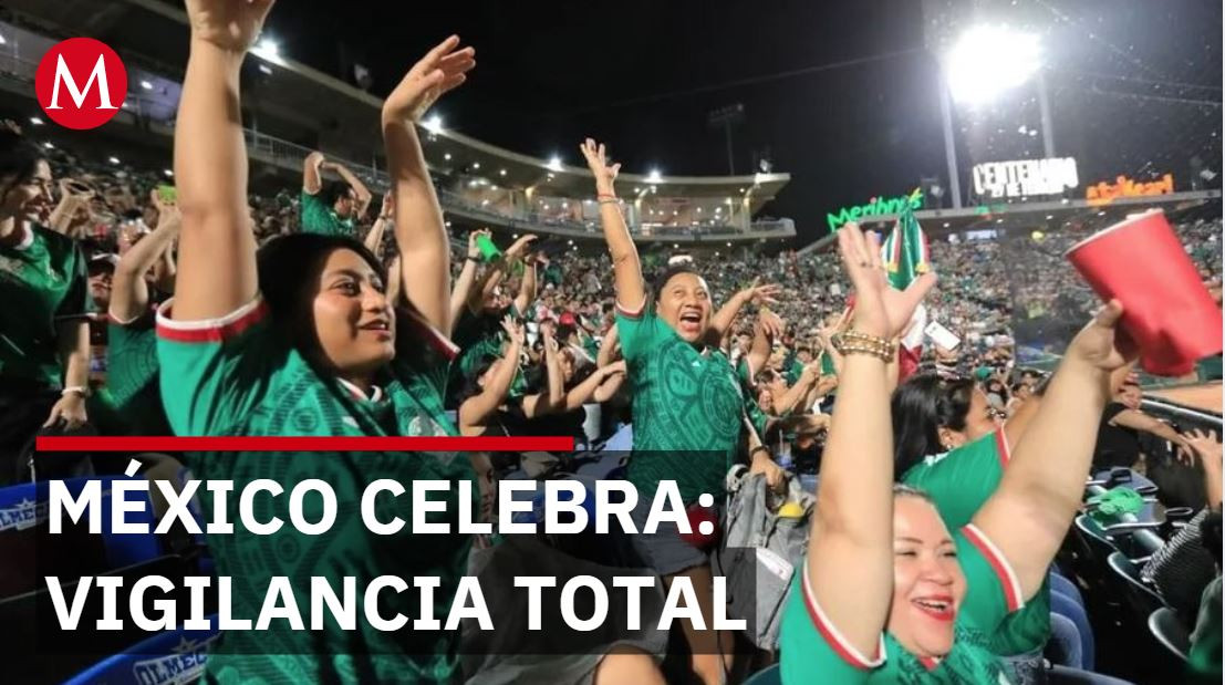Más de 1 millón de personas en calles de CdMx festejan triunfo con vigilancia total del gobierno