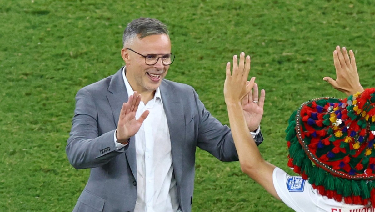 Mohamed Ouahbi, entrenador de la Selección de Marruecos (Reuters)