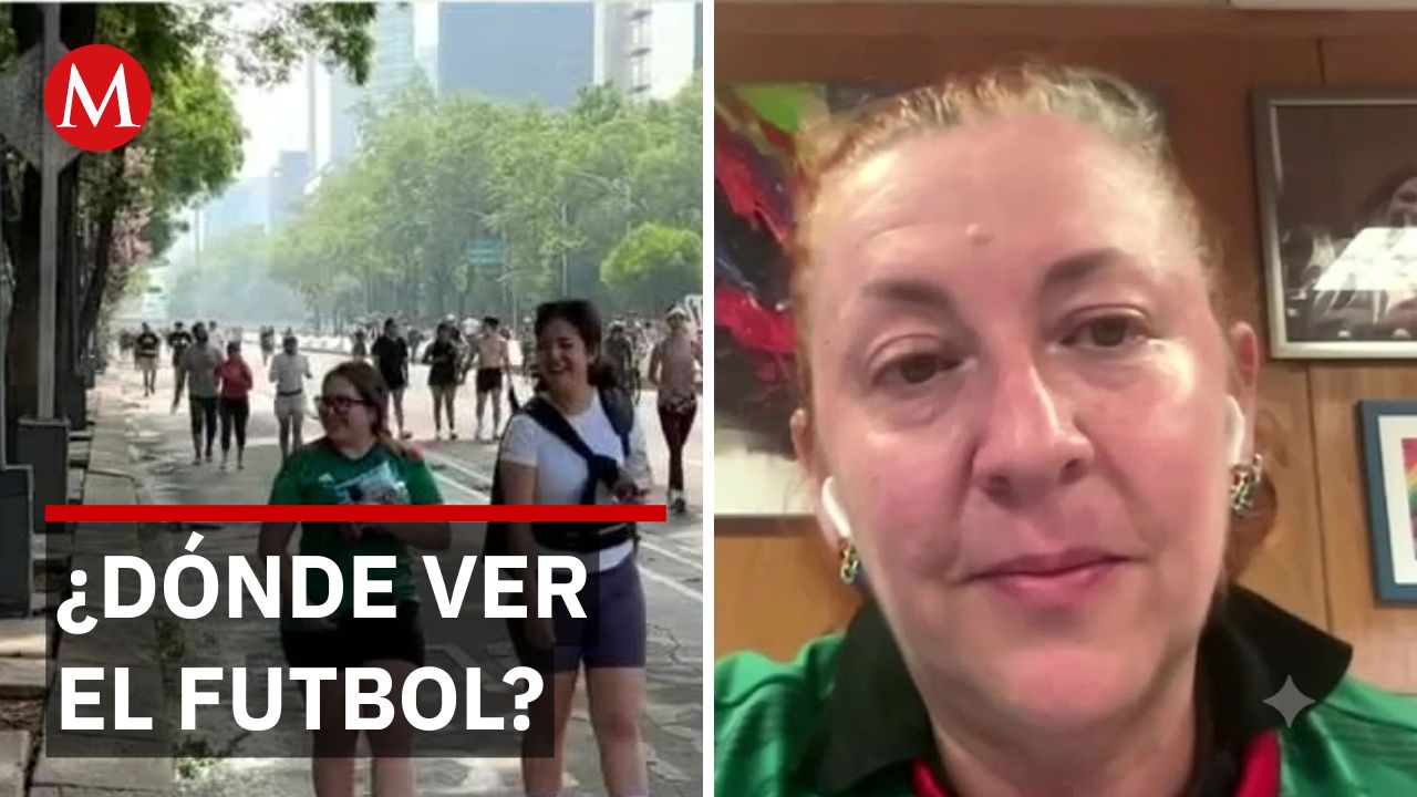 Multitud en Reforma celebra a México, transmisiones en vivo en diferentes sedes