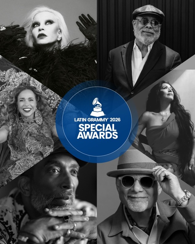 Los personajes que recibirán el Premio a la Excelencia Musical y del Consejo Directivo en la Semana del Grammy Latino / Especial